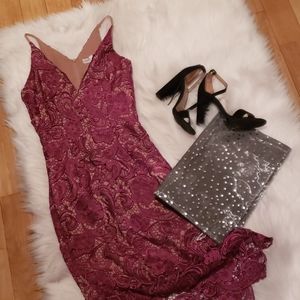 Mid-length embroidered dress form Nordstrom Collec